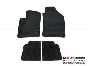 FIAT 500 Floor Mats - All Weather - Mopar - Front + Rear 